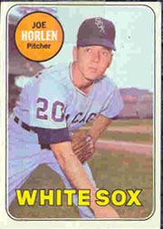 1969 Topps Baseball Cards      328     Joel Horlen